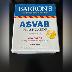 Barron's ASVAB Flashcards - White